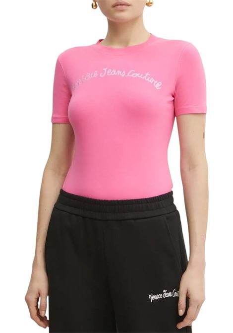 T-shirt con logo VERSACE JEANS COUTURE | T-shirt | 78HAHC08 CJ02C494